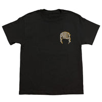 "VVS" LIGHTNING ARC LOGO TEE (BLACK)
