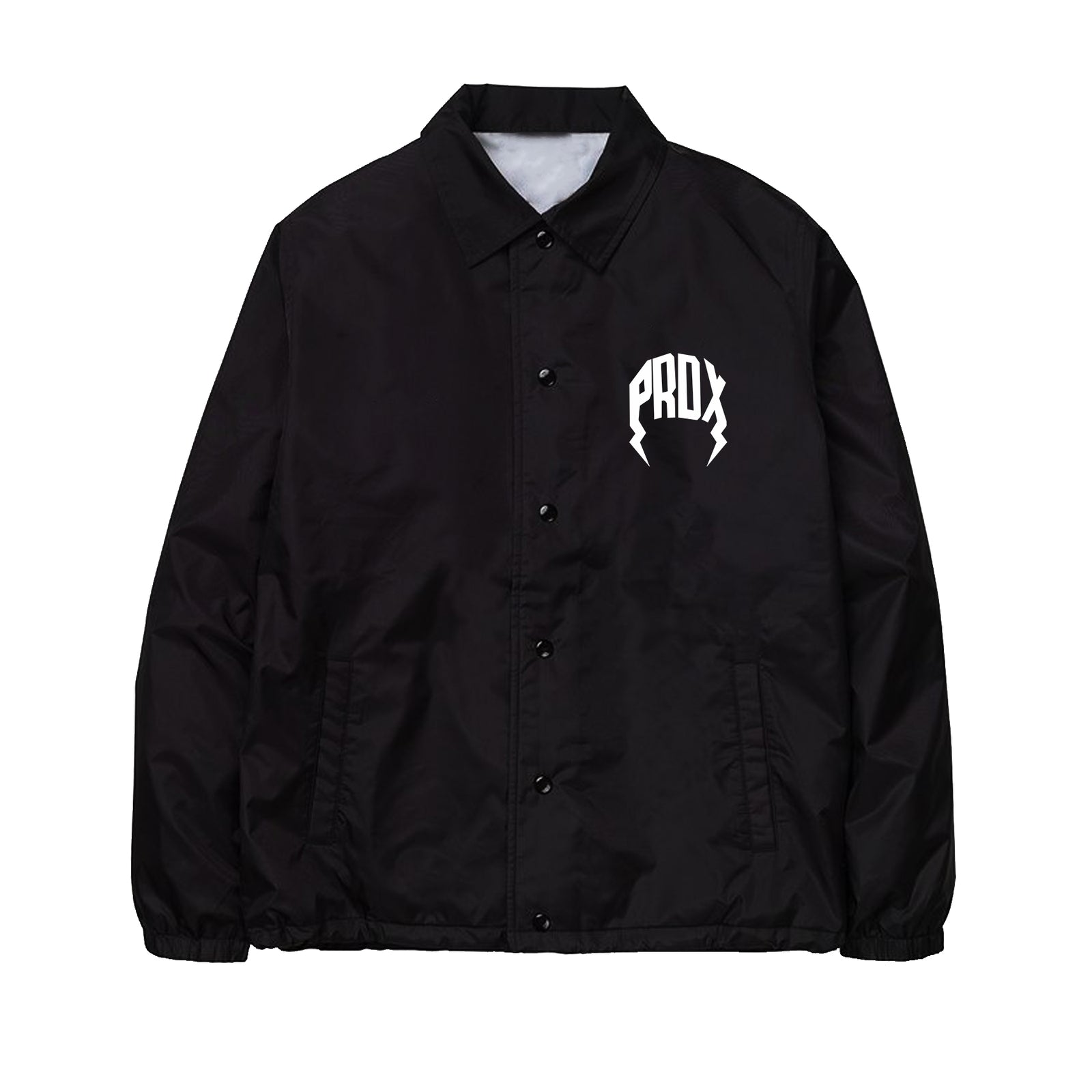 Coach Jacket Lightning Arc Logo (Black)