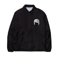Coach Jacket Lightning Arc Logo (Black)