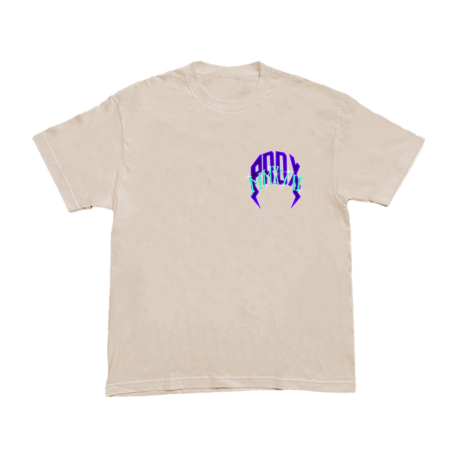 "MMXVII WAND" LIGHTNING ARC LOGO TEE