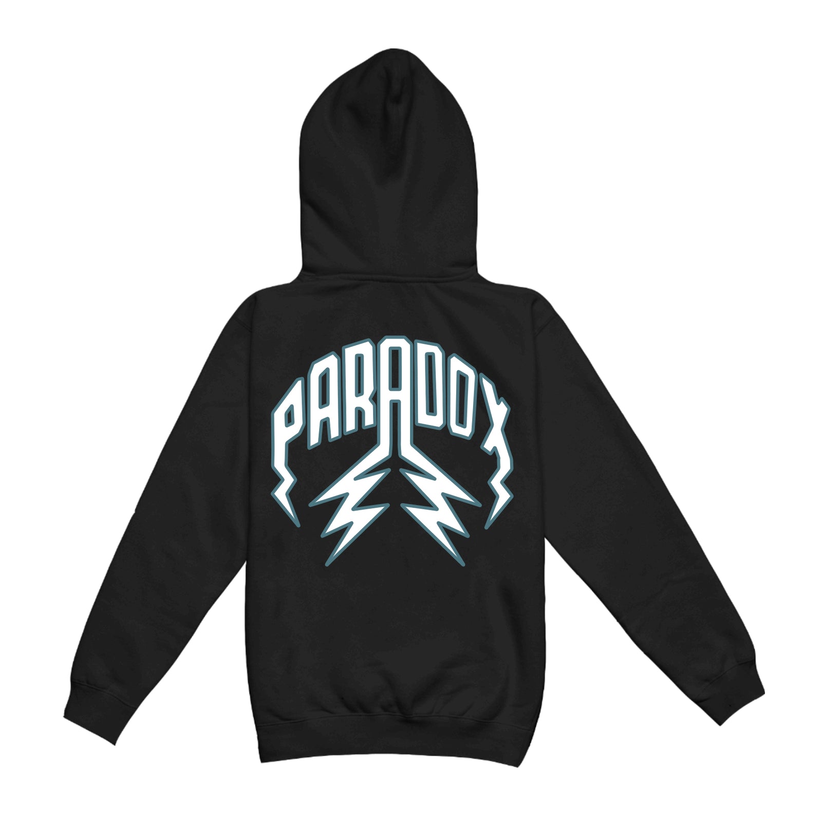 "EAGLES '03" LIGHTNING ARC LOGO PULL-OVER HOODIE (BLACK)