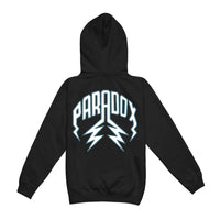 "EAGLES '03" LIGHTNING ARC LOGO PULL-OVER HOODIE (BLACK)