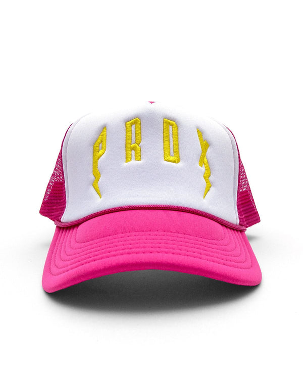 PRDX Trucker Hat (Pink/ White/Yellow)