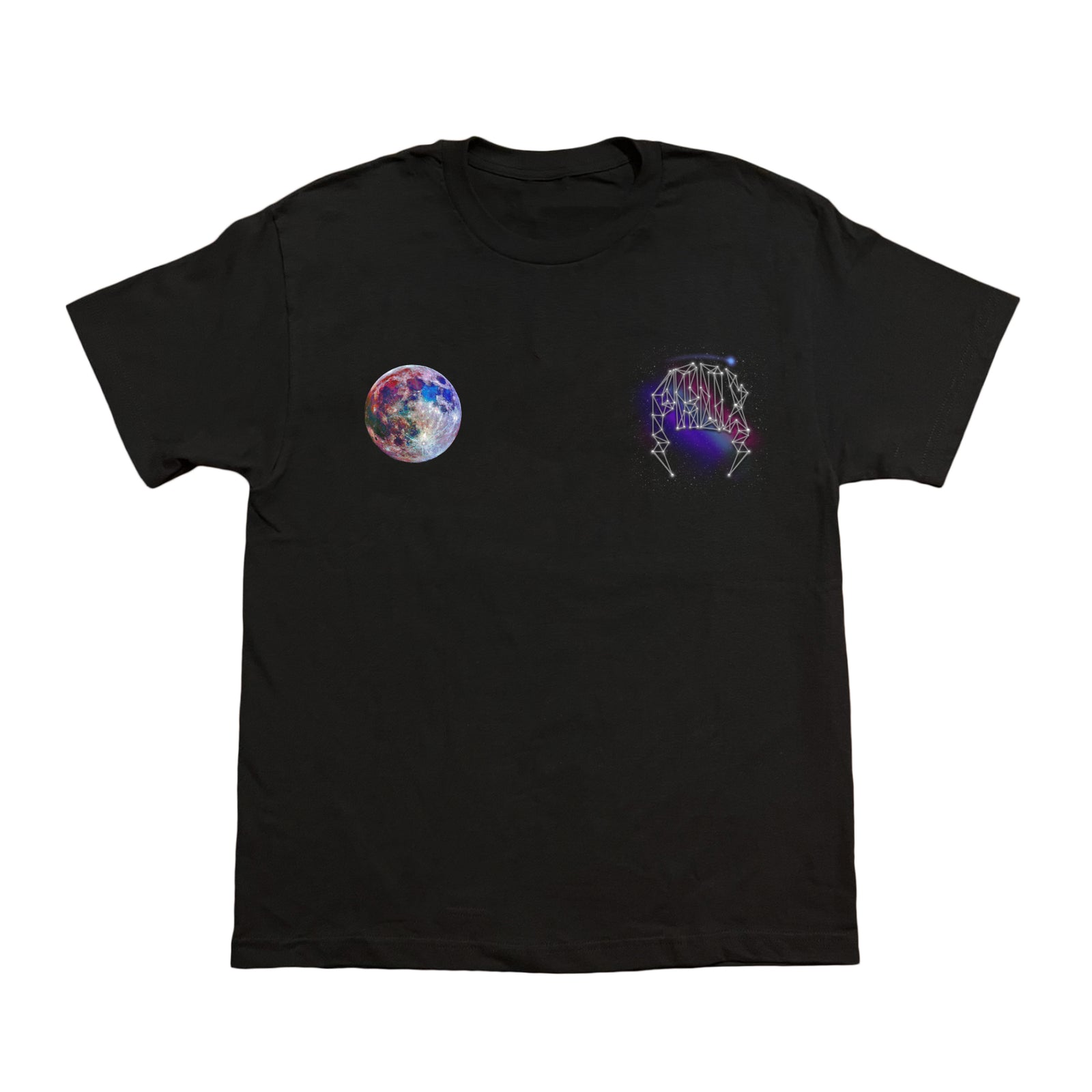 "GALAXY" LIGHTNING ARC LOGO TEE (BLACK)