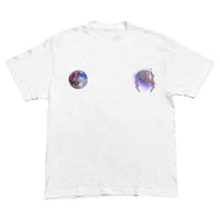 "GALAXY" LIGHTNING ARC LOGO TEE (WHITE)