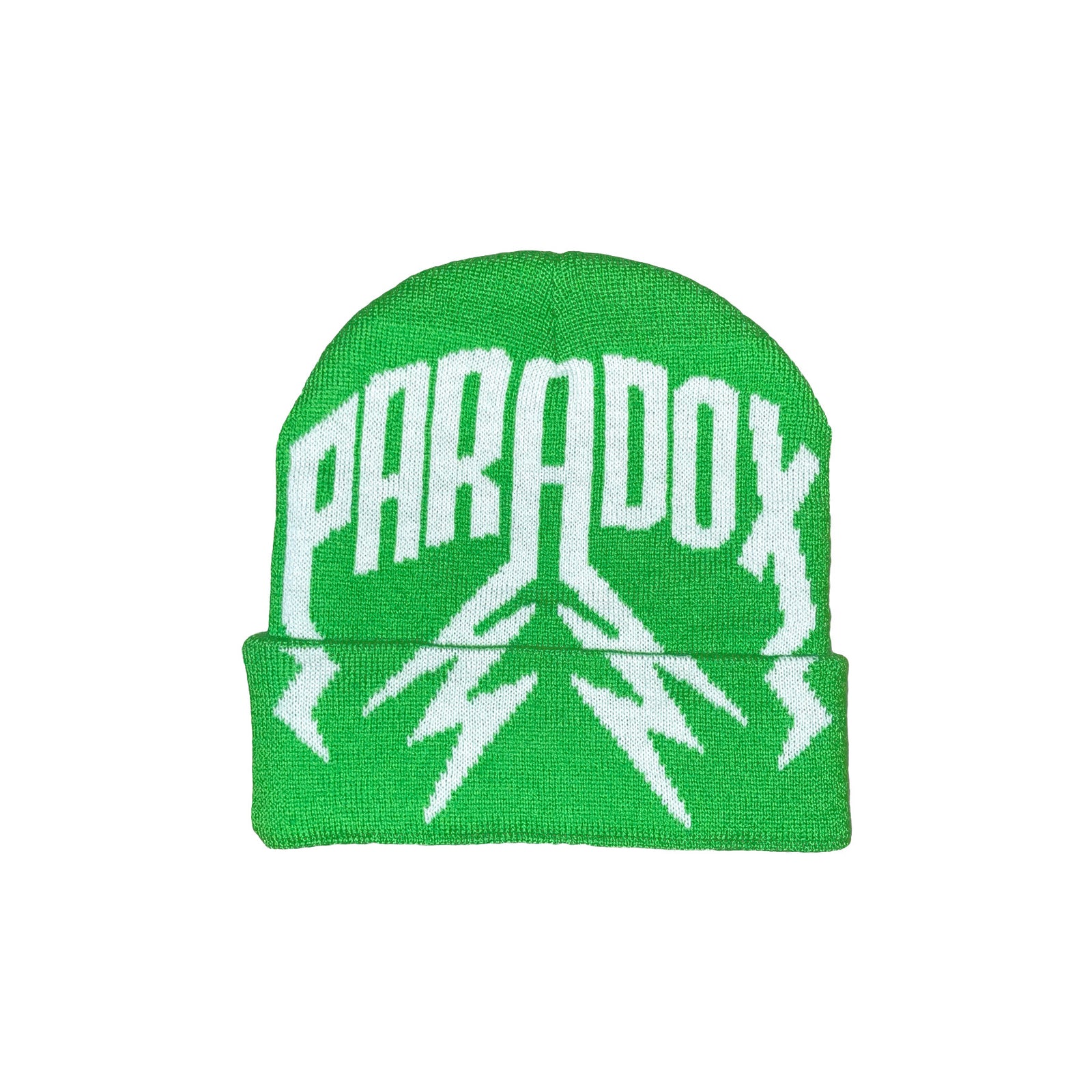 LIGHTNING ARC LOGO BEANIE - FOLD (GREEN)