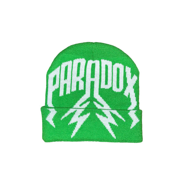 LIGHTNING ARC LOGO BEANIE - FOLD (GREEN)