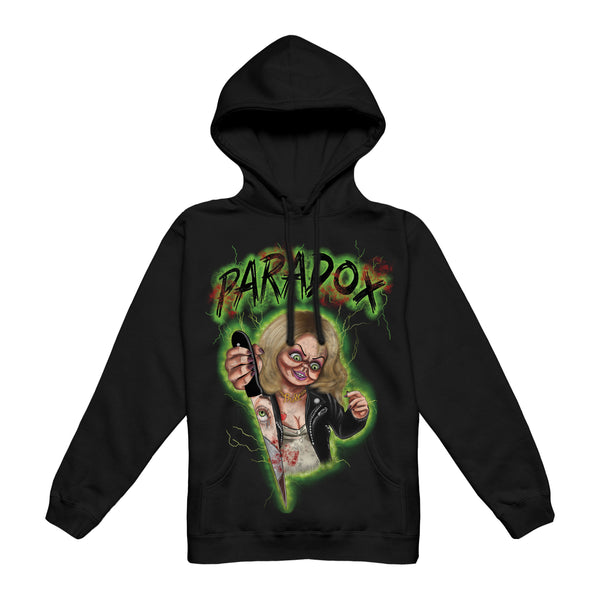 HALLOWEEN EXCLUSIVE PULL-OVER HOODIE "TIFFANY" (BLACK)