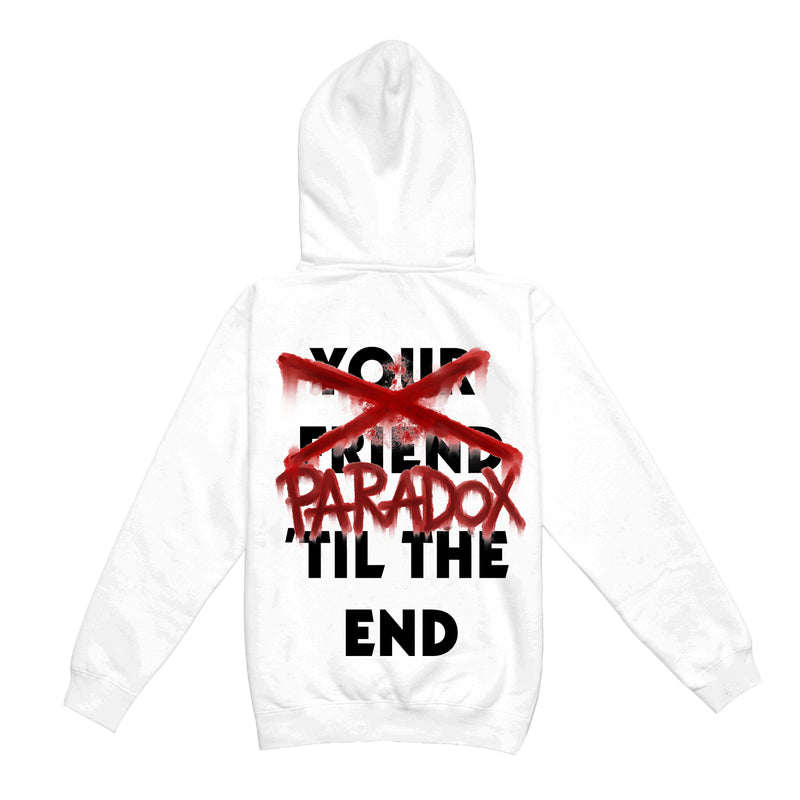HALLOWEEN EXCLUSIVE PULL-OVER HOODIE "CHUCKY" (WHITE)