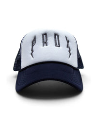 PRDX Trucker Hat (Navy Blue/White/Grey)