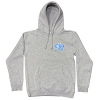 Lightning Arc Logo Pull-Over Hoodie Grey "ICE"