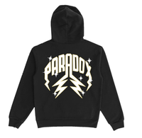"Egyptian Pyramids" Lightning Arc Logo Pull-Over Hoodie (BLACK)