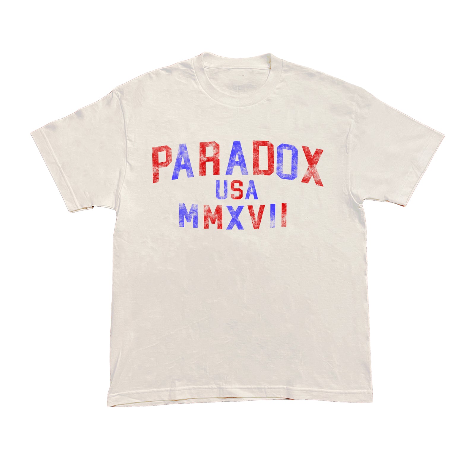 PARADOX MMXVII USA TEE (CREAM) – Paradox Lab