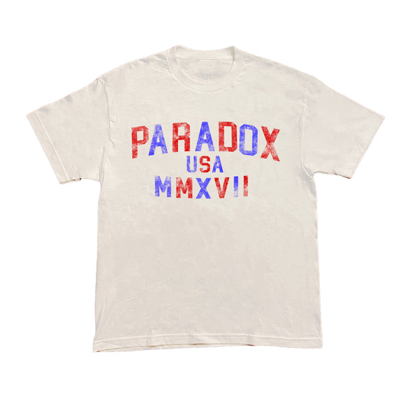 PARADOX MMXVII USA TEE (CREAM)