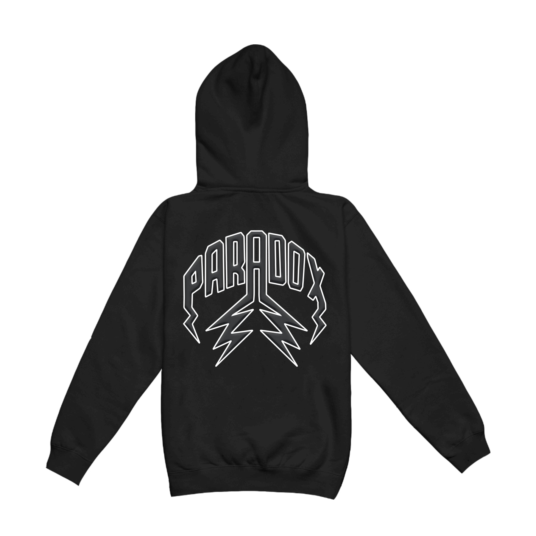 ARABIC” LIGHTNING ARC LOGO PULL-OVER HOODIE (BLACK) – Paradox Lab