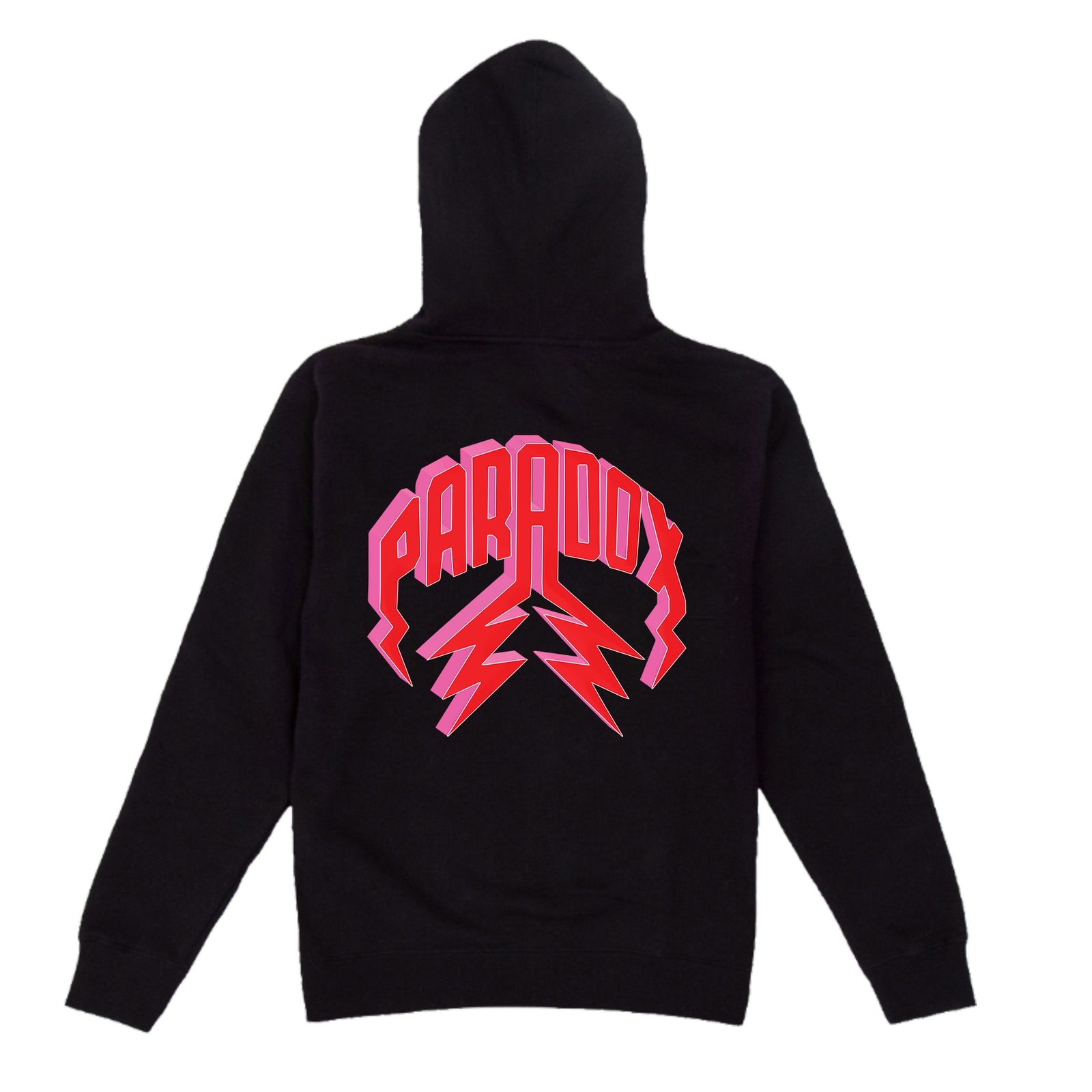 "PRDX LOVE SIGN" LIGHTNING ARC LOGO HOODIE (BLACK)