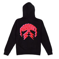 "PRDX LOVE SIGN" LIGHTNING ARC LOGO HOODIE (BLACK)
