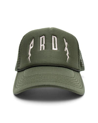 PRDX TRUCKER HAT (OLIVE/OLIVE/TAN)