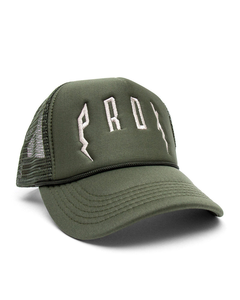 PRDX TRUCKER HAT (OLIVE/OLIVE/TAN)