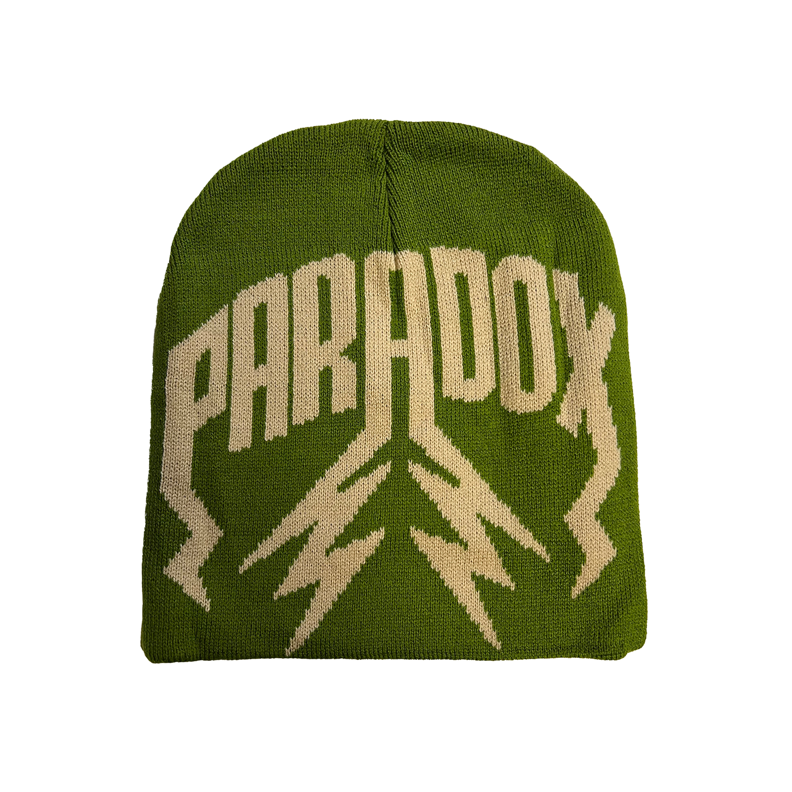 LIGHTNING ARC LOGO BEANIE - (OLIVE)