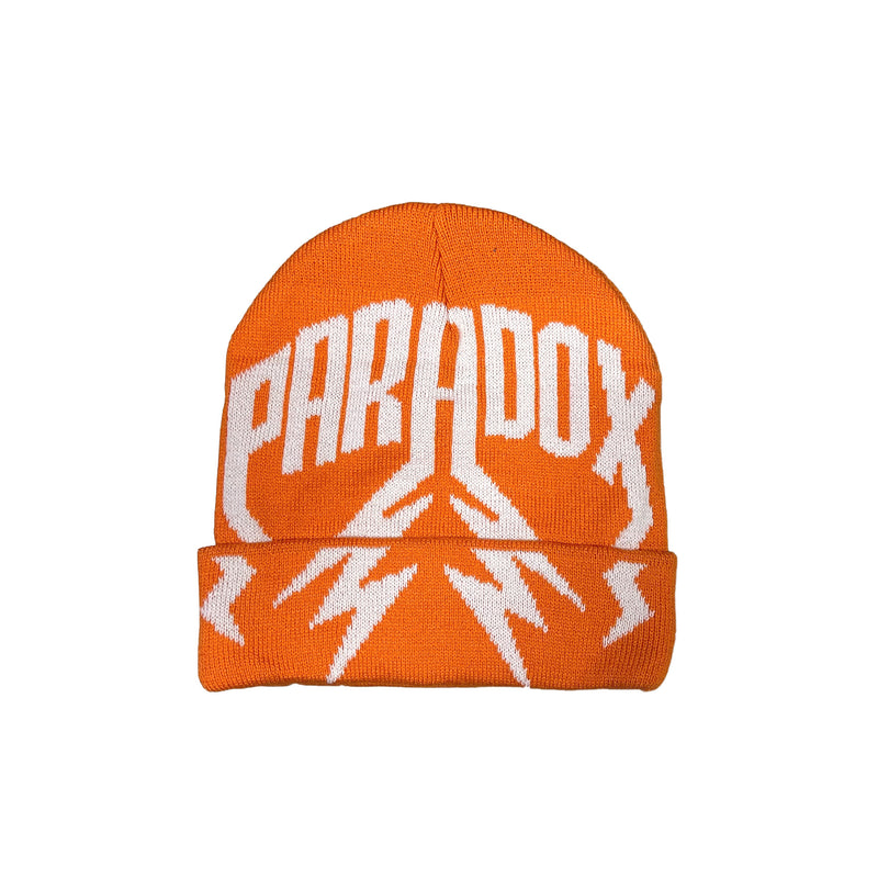 LIGHTNING ARC LOGO BEANIE - FOLD (ORANGE)