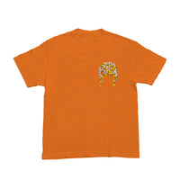 "CAUTION" LIGHTNING ARC LOGO TEE
