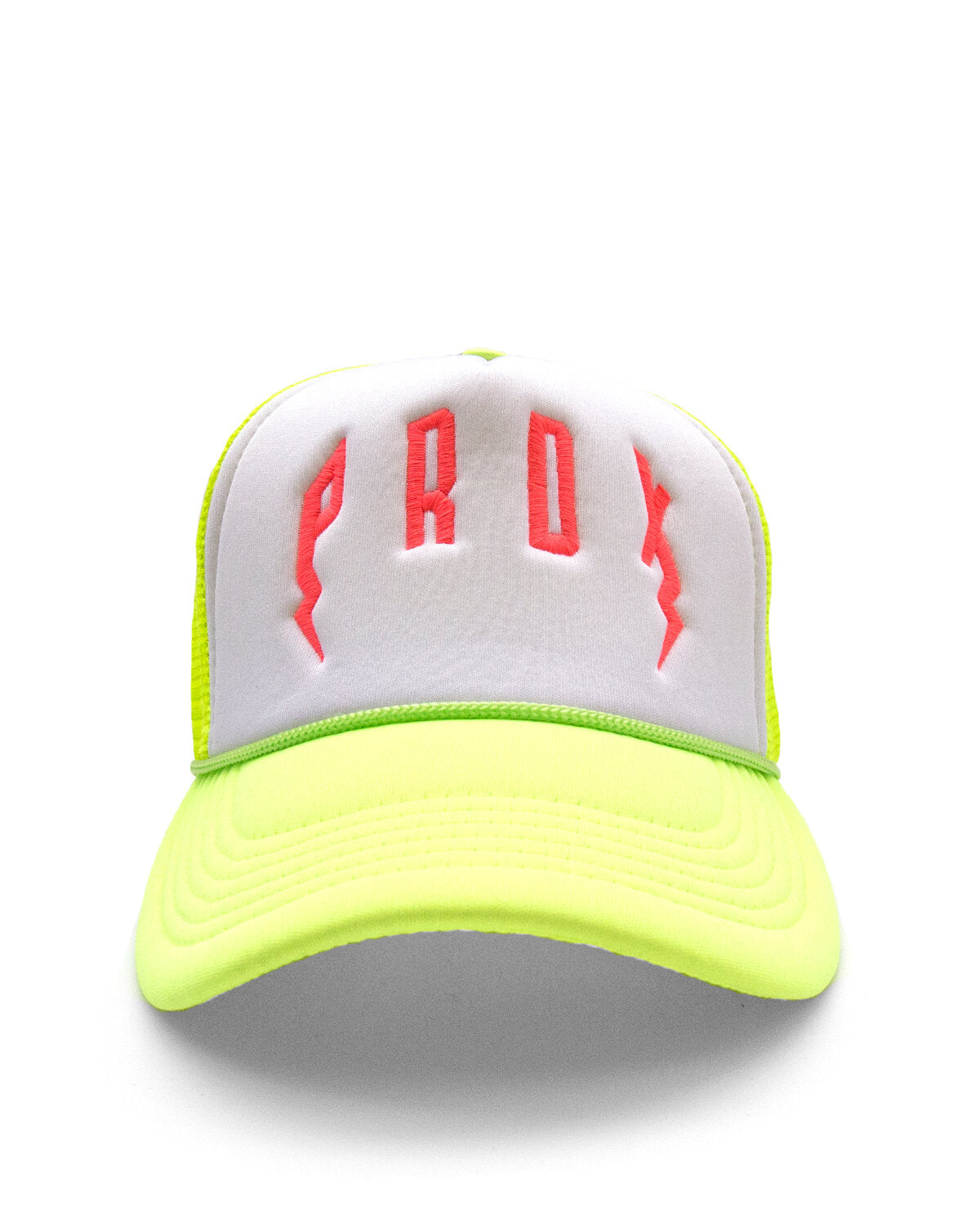 PRDX Trucker Hat (Neon Yellow/Pink)
