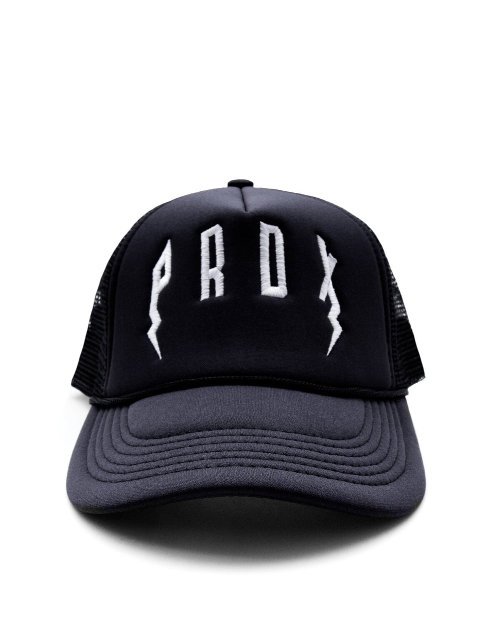 PRDX Trucker Hat (Black/Black/White) – Paradox Lab