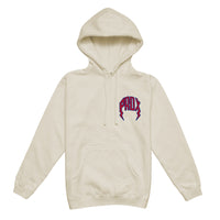 "PHILLIES '08" LIGHTNING ARC LOGO PULL-OVER HOODIE (CREAM)