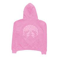 "V-DAY Exclusive Swarovski Rhinestone" Lightning Arc Logo Pull-Over Hoodie (PINK)