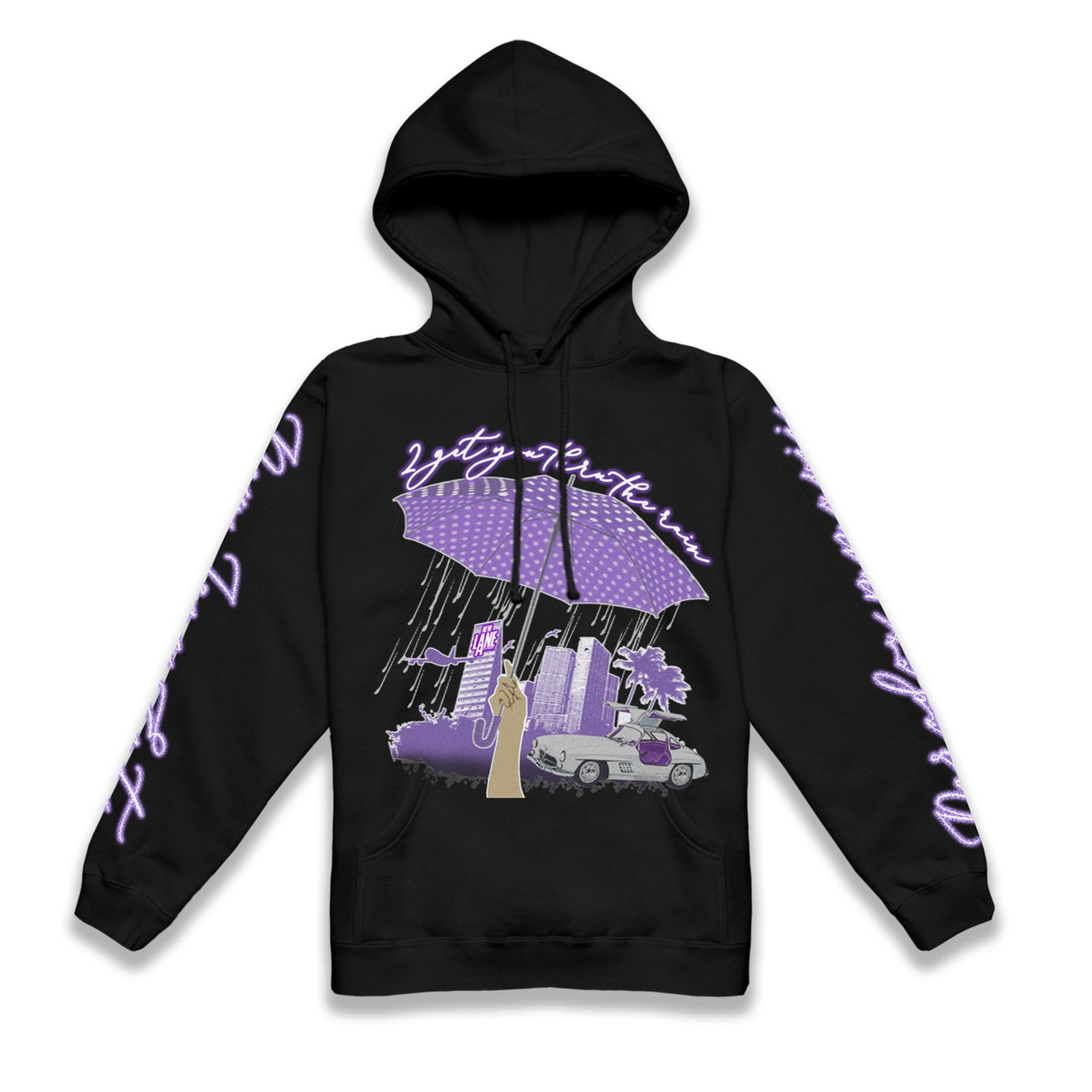 PNB ROCK '2GYTTR' x PARADOX HOODIE (BLACK)
