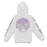 PNB ROCK '2GYTTR' x PARADOX HOODIE (WHITE)