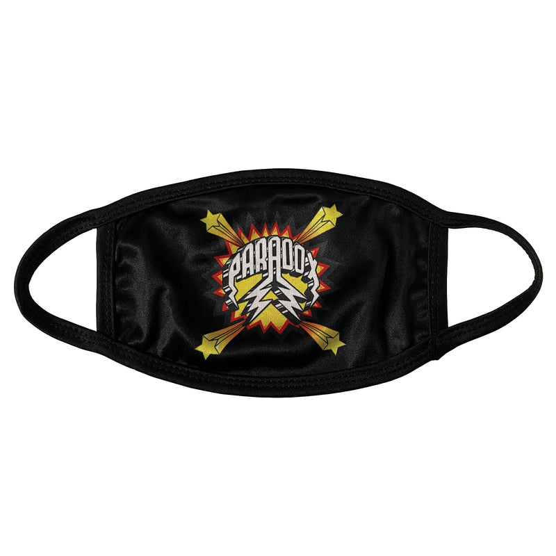 "POP ART" Lighting Arc Logo Face Mask