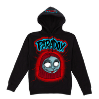 HALLOWEEN EXCLUSIVE PULL-OVER HOODIE "SALLY" - (BLACK)