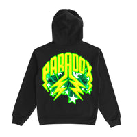 “SHOOTING STARS” DIAMOND STONED PULL-OVER HOODIE
