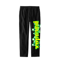“SHOOTING STARS” DIAMOND STONED SWEATPANTS