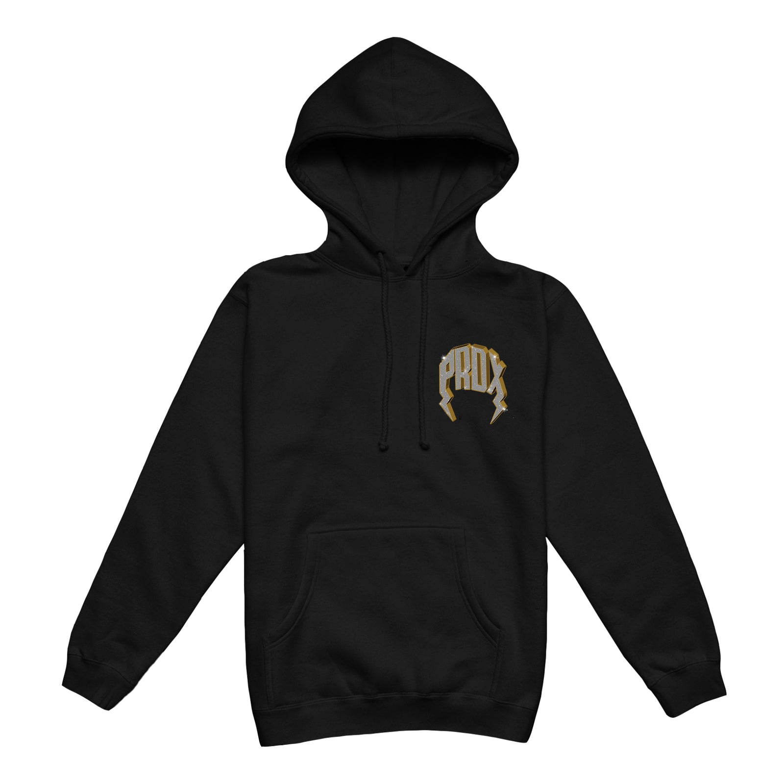 "VVS" LIGHTNING ARC LOGO HOODIE (BLACK)