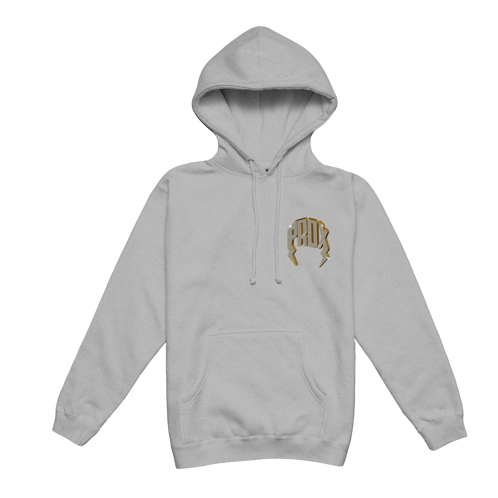 "VVS" LIGHTNING ARC LOGO HOODIE (GREY)