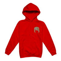 "VVS" LIGHTNING ARC LOGO HOODIE (RED)