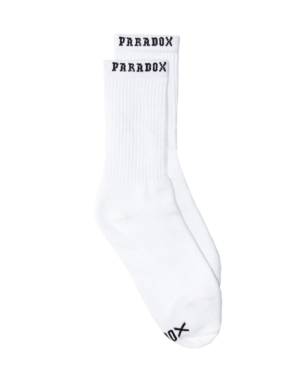 Crew Socks Varsity Logo (2 Pack) - White