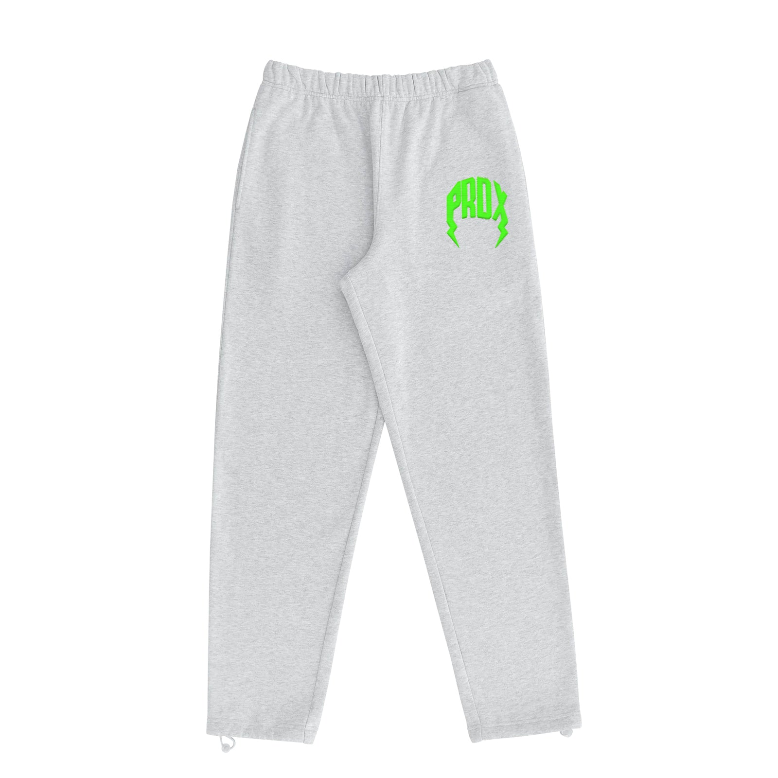 TWILLED LIGHTNING ARC LOGO SWEATPANTS (GREY/GREEN)