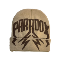 LIGHTNING ARC LOGO BEANIE - (CREAM)
