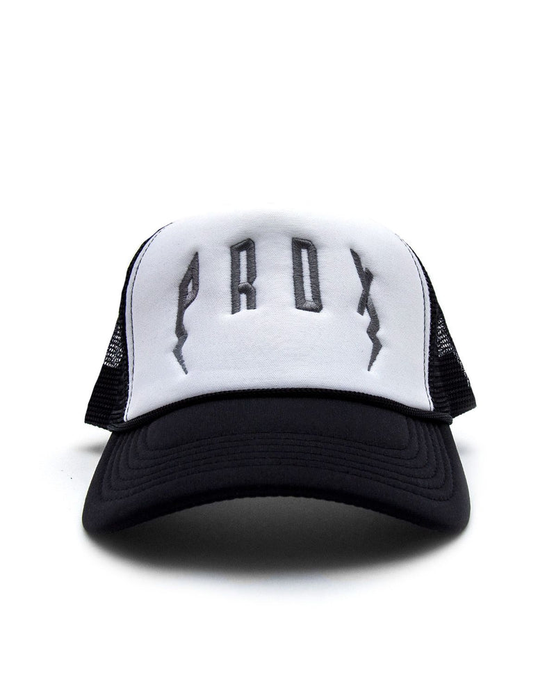 PRDX Trucker Hat (Black/White/Grey)