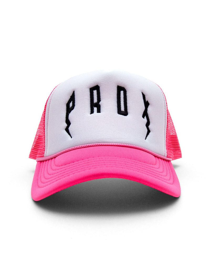 PRDX Trucker Hat (Pink/White/Black)