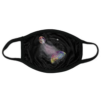 "GALAXY" Lighting Arc Logo Face Mask