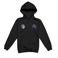 "GALAXY" LIGHTNING ARC LOGO HOODIE (BLACK)