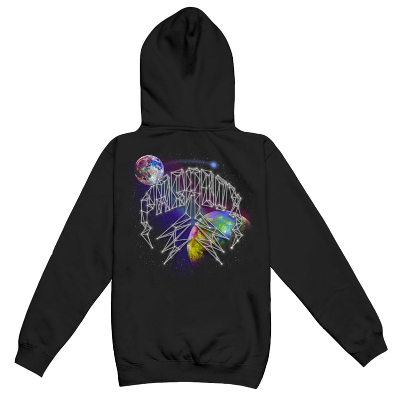 "GALAXY" LIGHTNING ARC LOGO HOODIE (BLACK)