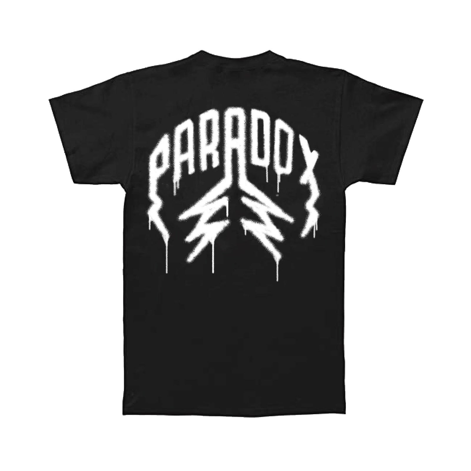 "SPRAY PAINT" LIGHTNING ARC LOGO TEE (BLACK)