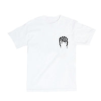 "SPRAY PAINT" LIGHTNING ARC LOGO TEE (WHITE)