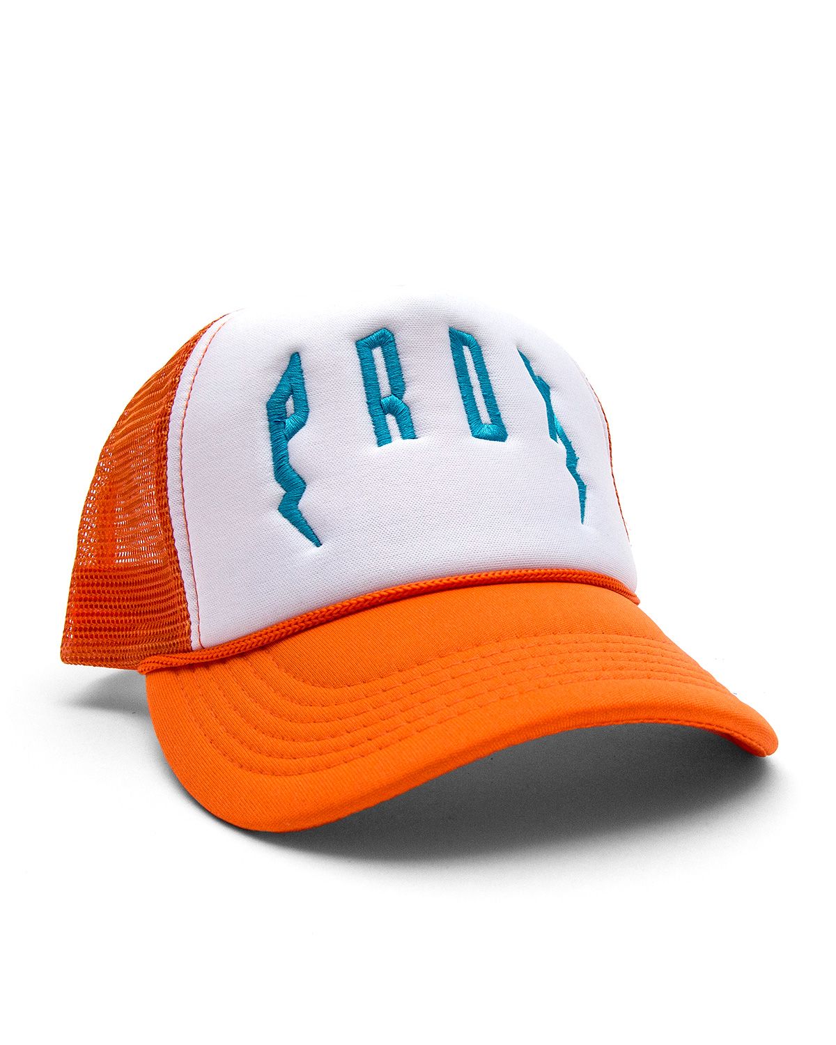 PRDX Trucker Hat (Orange/ White/ Teal)